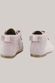 Patent Boots Old Rose -  Strawberries & Cream- baby - Handmade - Luxury - Ingrid Lewis - Designer