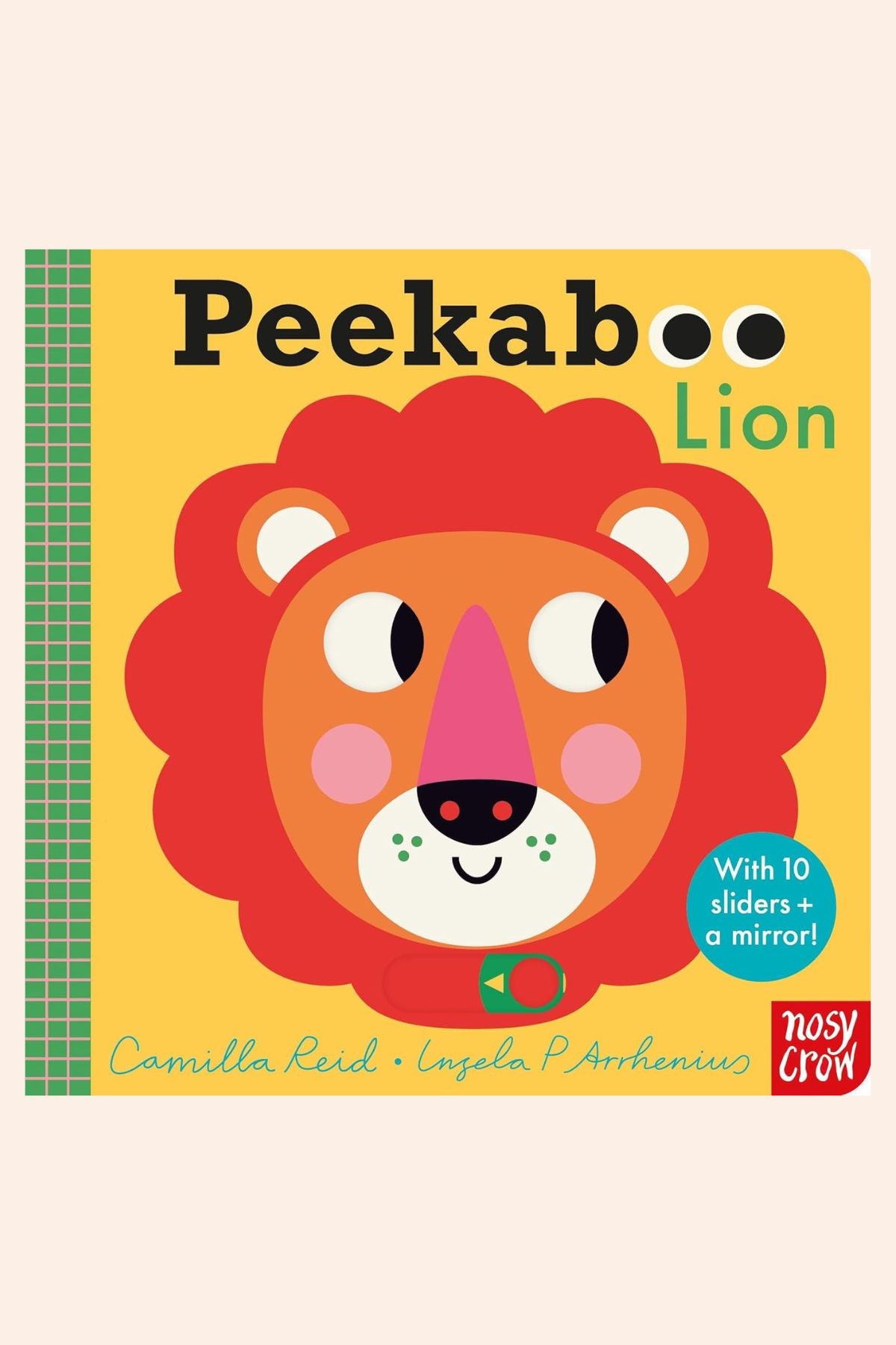 Peekaboo Lion -  Strawberries & Cream - Ingrid Lewis - Designer