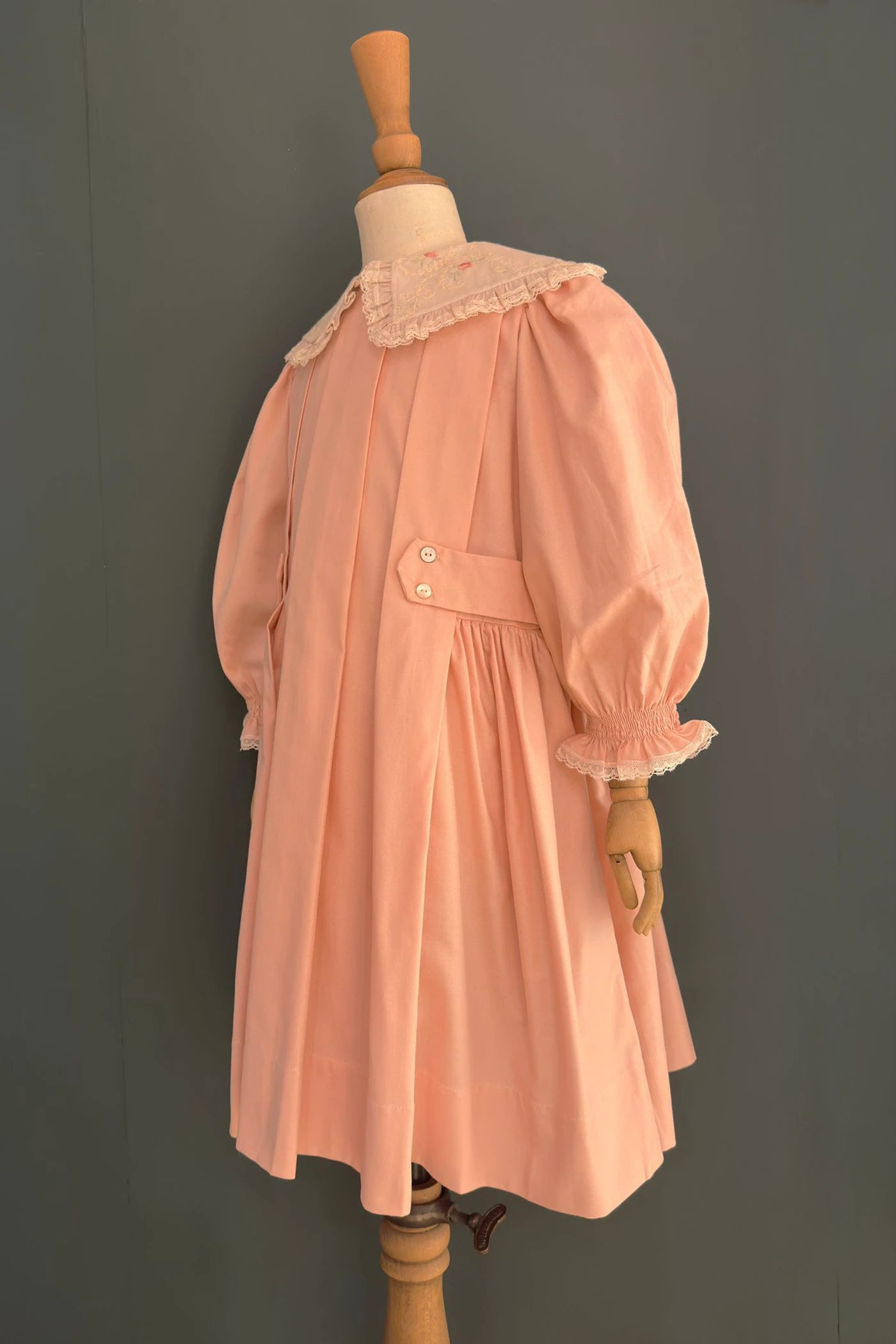 Piano Dress Blush Pink - Designed by Ingrid Lewis - Strawberries and Cream