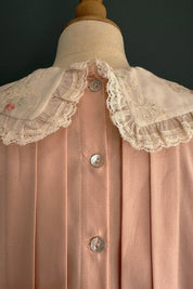 Piano Dress Blush Pink - Designed by Ingrid Lewis - Strawberries and Cream