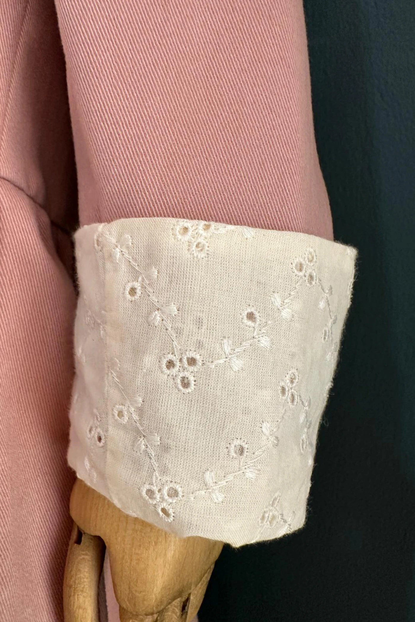 Pretzel Dress in Dusty Cloud - Designed by Ingrid Lewis - Strawberries and Cream