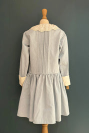 Pretzel Dress in Glacier Mist - Designed by Ingrid Lewis - Strawberries and Cream