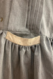 Pretzel Dress in Glacier Mist - Designed by Ingrid Lewis - Strawberries and Cream