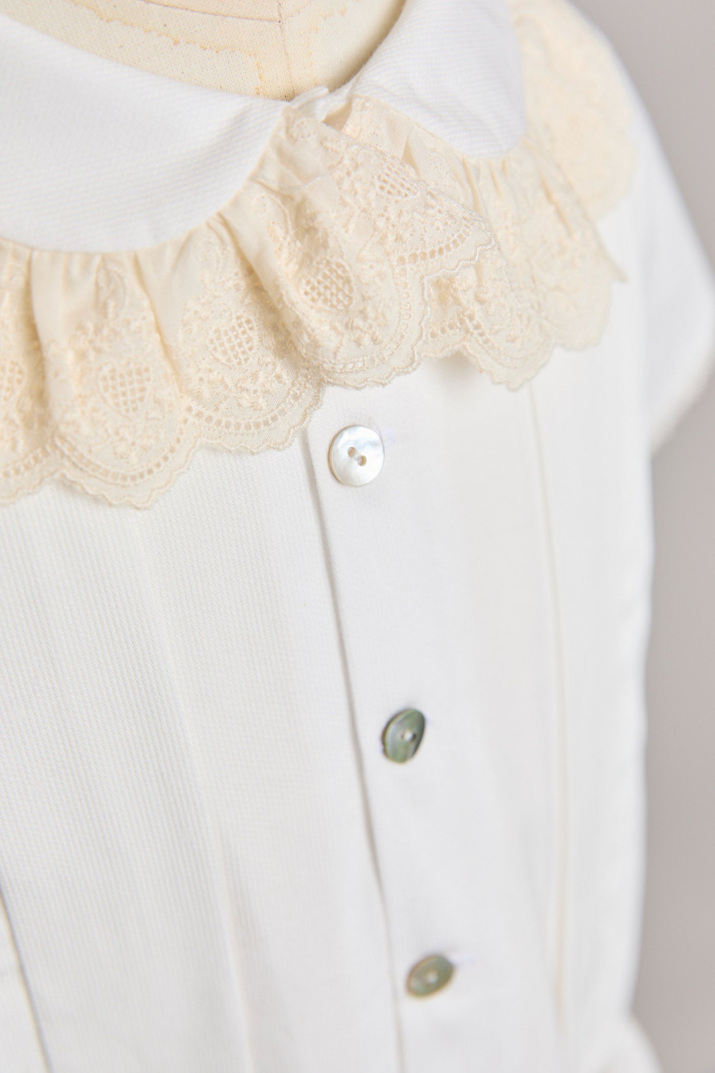 Pretzel White Cloud Dress - Designed by Ingrid Lewis - Strawberries & Cream