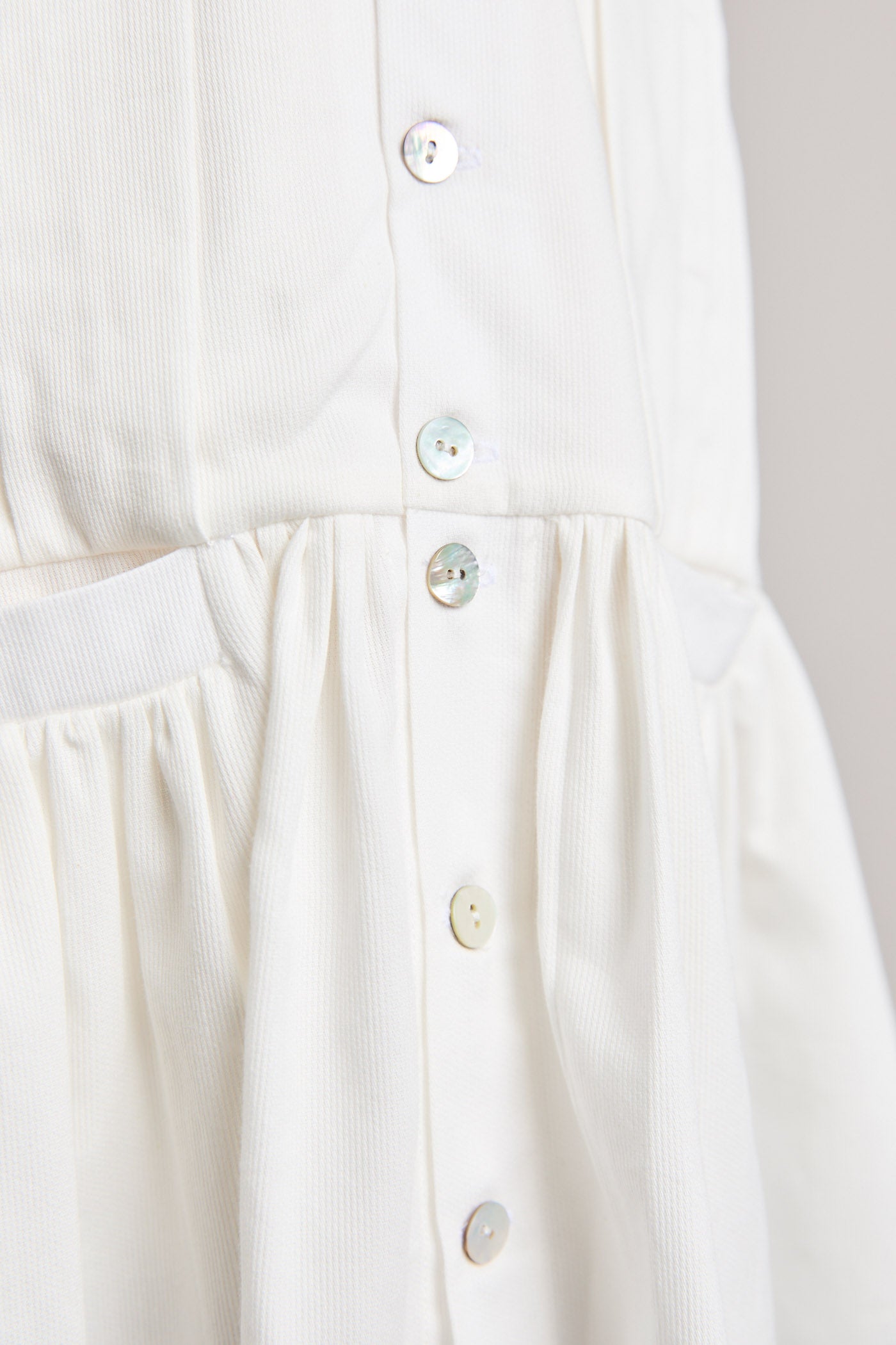Pretzel White Cloud Dress - Designed by Ingrid Lewis - Strawberries & Cream
