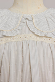 Raspberry Dress in Sweet Clouds - Designed by Ingrid Lewis - Strawberries & Cream