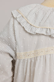 Raspberry Dress in Sweet Clouds - Designed by Ingrid Lewis - Strawberries & Cream