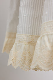 Raspberry Dress in Sweet Clouds - Designed by Ingrid Lewis - Strawberries & Cream