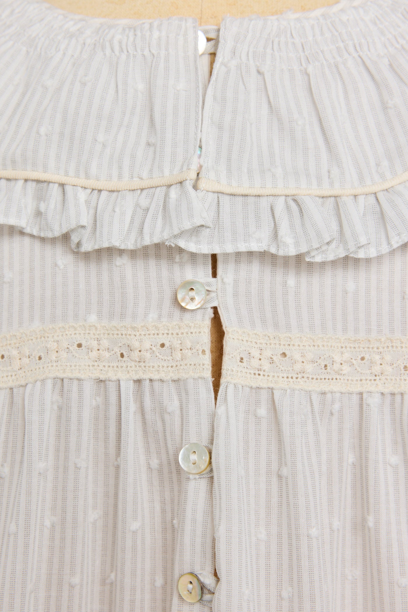 Raspberry Dress in Sweet Clouds - Designed by Ingrid Lewis - Strawberries & Cream