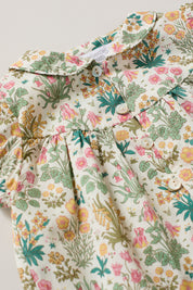 Honey Blouse  Set Flower Chess