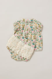 Honey Blouse  Set Flower Chess