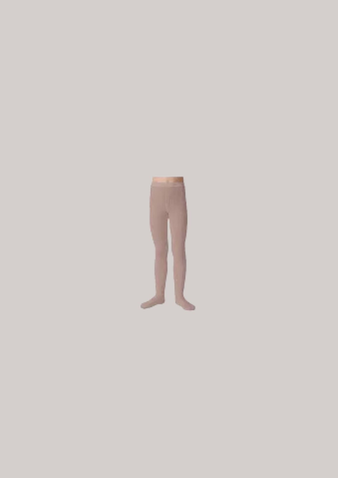 Collegièn X Strawberries & Cream-Louise Ribbed Tights - Vieux Rose