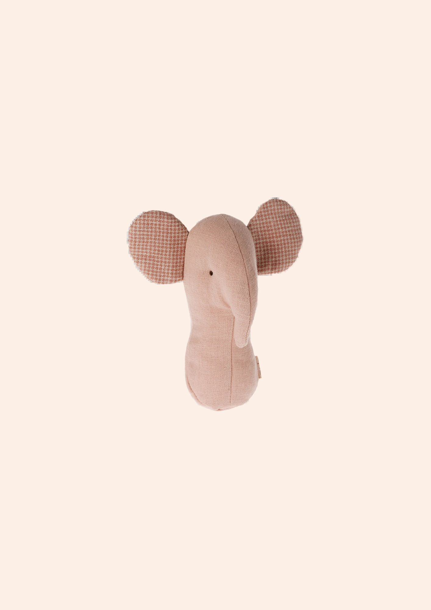 Maileg Lullaby Friends, Elephant Rattle-Rose