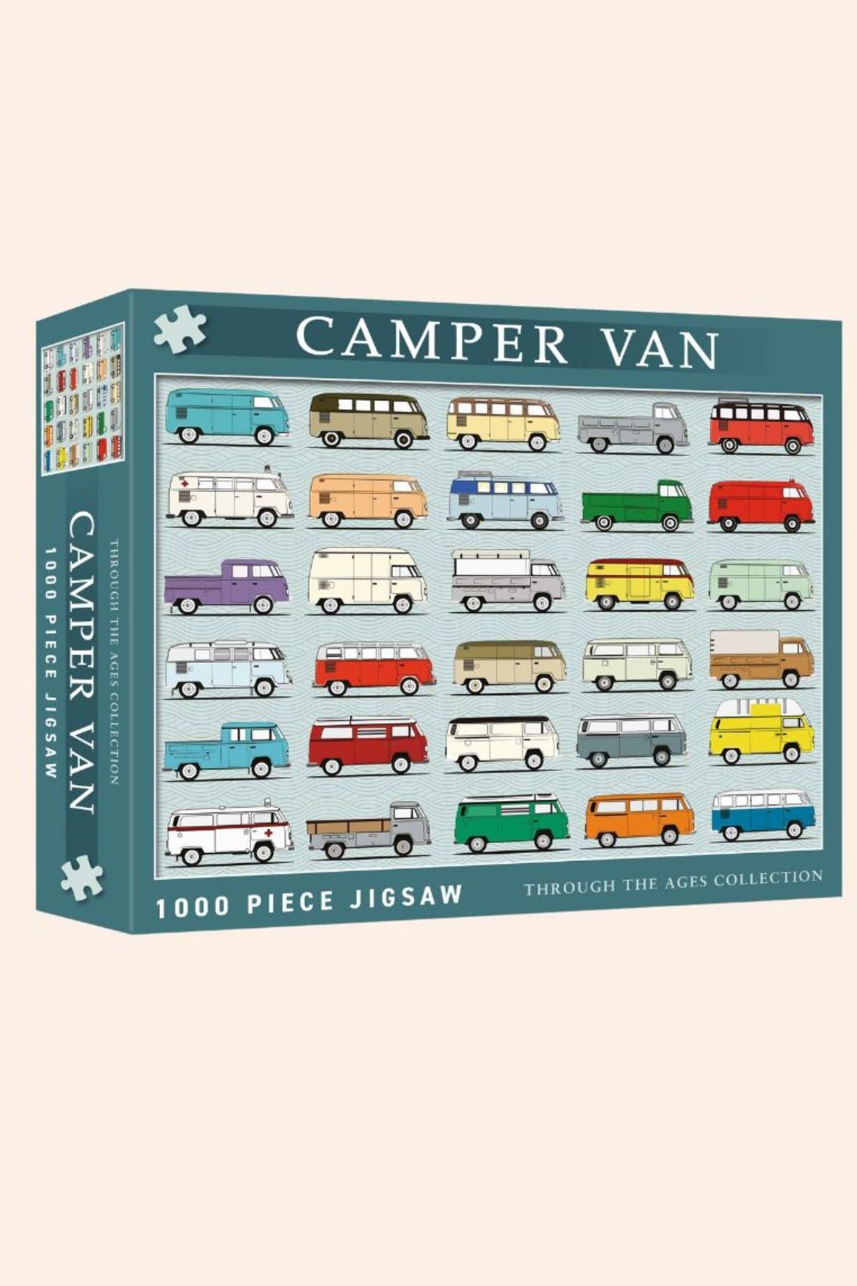 The Coach House - Camper Van - 1000 Pieces Jigsaw - Strawberries & Cream 