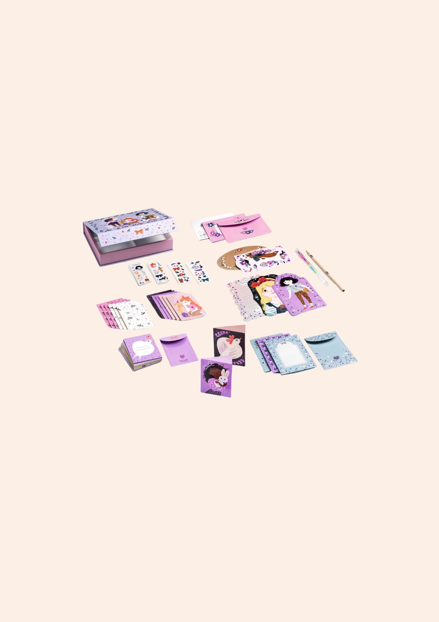 Djeco - Correspondence Box - Lucille Michieli