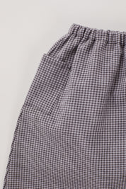 Grey Check Baby Apple Trousers
