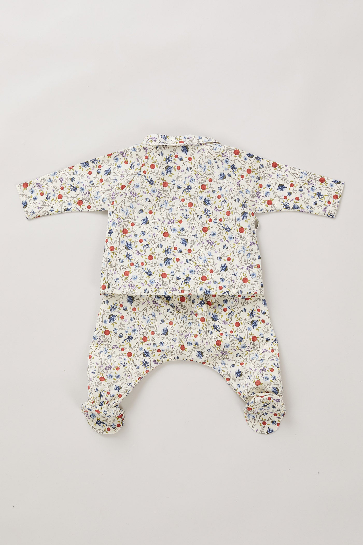 Baby Kimono Set In Spring Berries