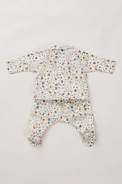 Baby Kimono Set In Spring Berries