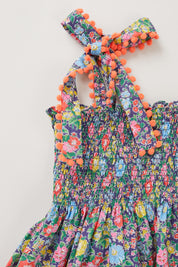 Bee Dress In Dream Bouquet Liberty Print