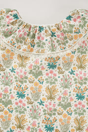 Pastry Dress in Flower Chess Liberty Print