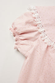 Popcorn Dress Dusty Pink