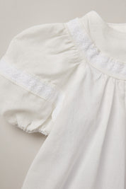 Plumcake Dress in White