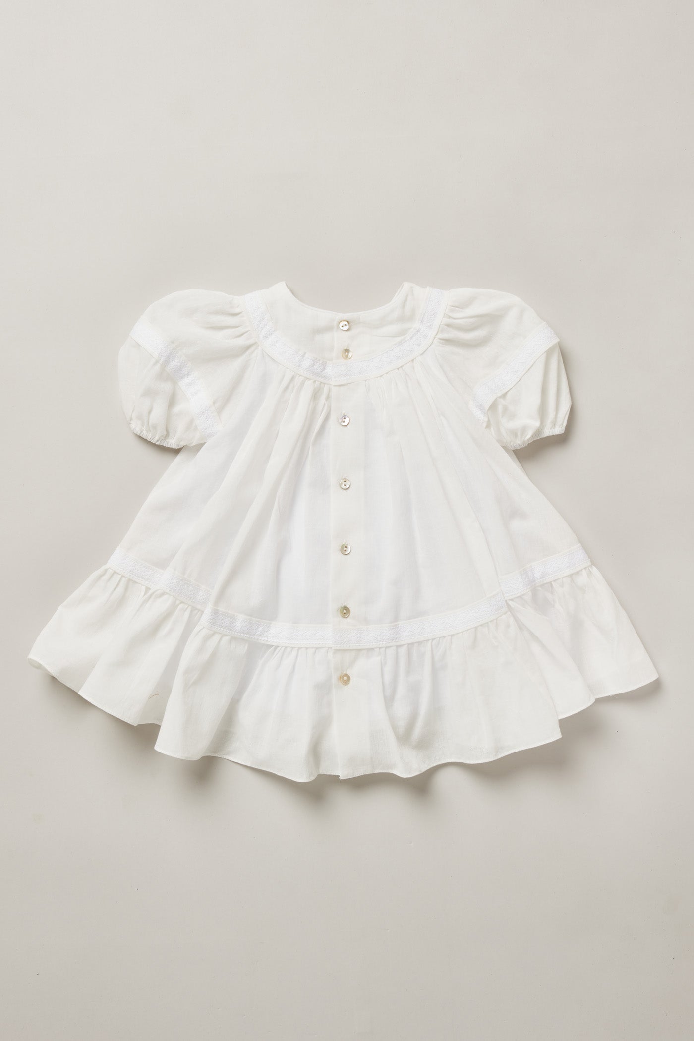 Plumcake Dress in White