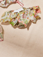 Teardrop in sunflowers Liberty fabric - Swimwear Bottoms